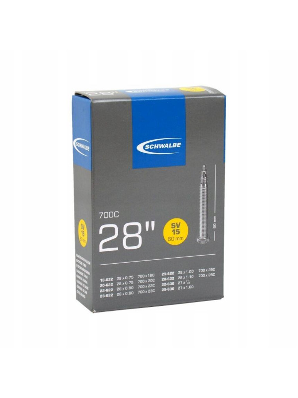 DĘTKA 700x18/28 SV15 PRESTA 60MM SCHWALBE