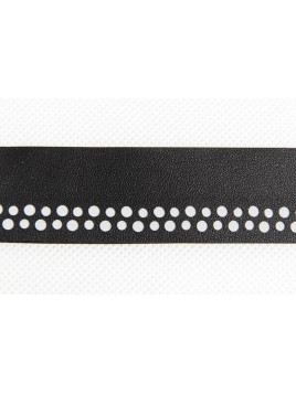 OWIJKA KIEROWNICY CZARNA REFLECTIVE ECOSKÓRA 3 MM