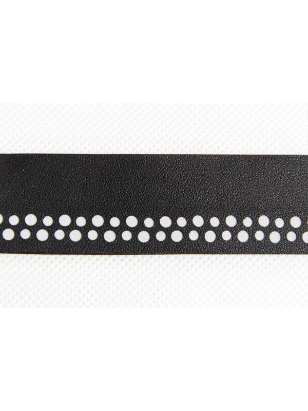 OWIJKA KIEROWNICY CZARNA REFLECTIVE ECOSKÓRA 3 MM