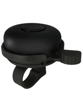 DZWONEK CZARNY Z CZARNĄ KROPKĄ 52mm