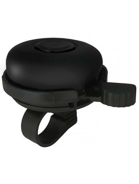 DZWONEK CZARNY Z CZARNĄ KROPKĄ 52mm