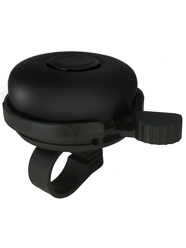 DZWONEK CZARNY Z CZARNĄ KROPKĄ 52mm