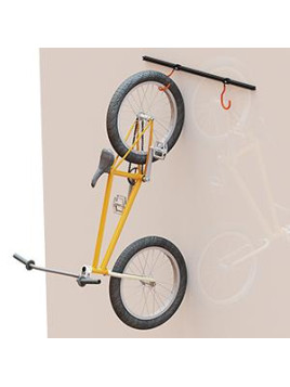 WIESZAK SUPER-B DO ROWERU NA SUFIT SCIANĘ Z HAKAMI