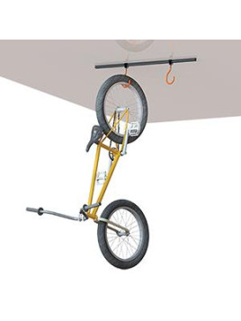 WIESZAK SUPER-B DO ROWERU NA SUFIT SCIANĘ Z HAKAMI