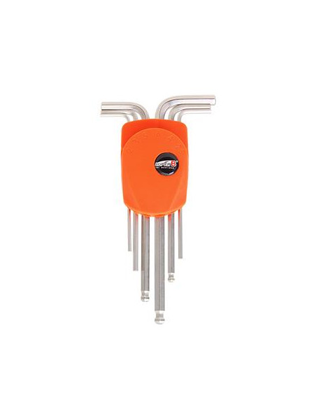 KLUCZE HEX SUPER-B ZESTAW  2 / 2.5 / 3 / 4 / 5 / 6