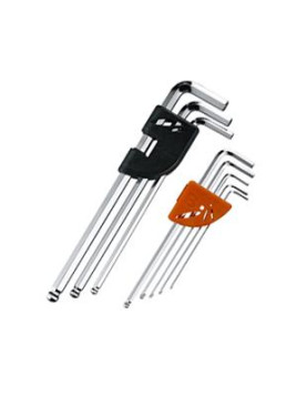 KLUCZE SUPER-B IMBUSOWE HEX 2/2,5/3/4/5/6/8/10 MM
