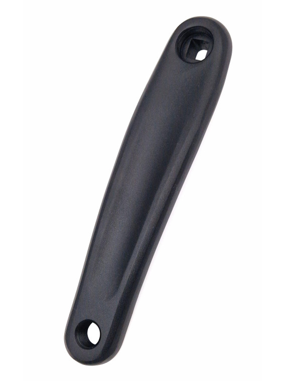 KORBA LEWA KWADRAT SUNTOUR ALU 175 mm CZARNA