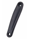 KORBA LEWA KWADRAT SUNTOUR ALU 175 mm CZARNA