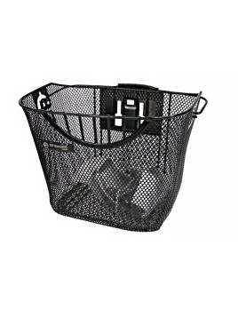 KOSZ PRZÓD CZARNY QR, 35*25*26CM SPENCER