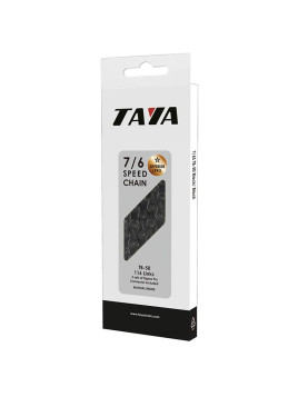 ŁAŃCUCH 5/6/7 RZ TAYA TB50 116 OG. + 2 ZŁĄCZKI