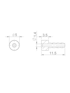 KOŃCÓWKI DO PRZEWODU HYDRAULICZNEGO AVID/SRAM
