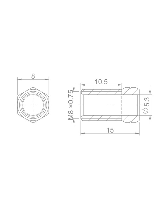 KOŃCÓWKI DO PRZEWODU HYDRAULICZNEGO AVID/SRAM