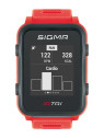 PULSOMETR Z GPS SIGMA ID.TRI CZERWONY 24280 SET