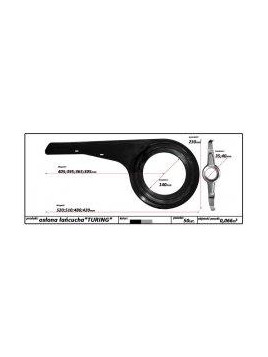 OSŁONA ŁAŃCUCHA TURING Z UCHWYTEM fi 40 mm