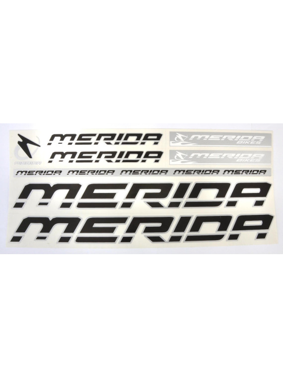NAKLEJKA MERIDA CZARNA 5 szt. = kpl