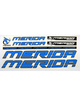 NAKLEJKA MERIDA NIEBIESKA 5 szt.=kpl
