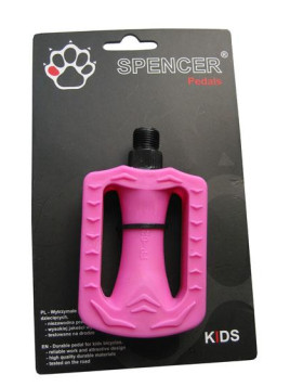 PEDAŁY SPENCER RÓŻOWE KIDS BLISTER