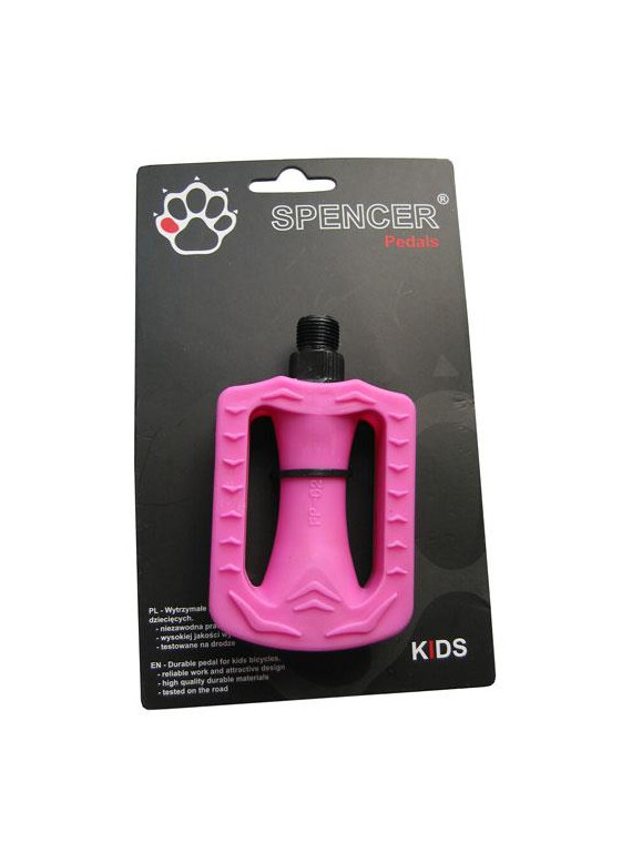 PEDAŁY SPENCER RÓŻOWE KIDS BLISTER