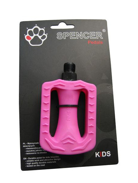 PEDAŁY SPENCER RÓŻOWE KIDS BLISTER