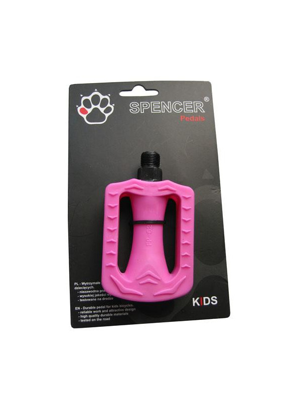 PEDAŁY SPENCER RÓŻOWE KIDS BLISTER
