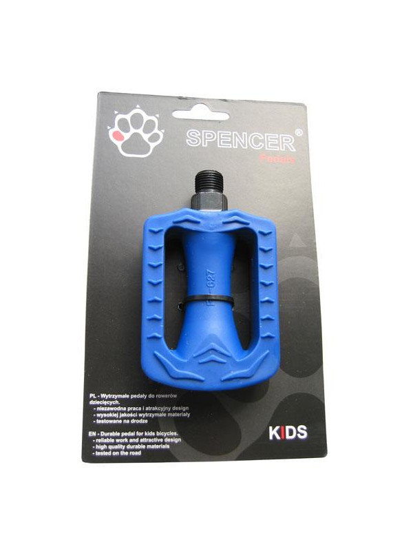 PEDAŁY SPENCER NIEBIESKIE KIDS BLISTER