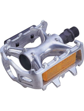 PEDAŁY WELLGO LU-935 ALU MTB SREBRNE