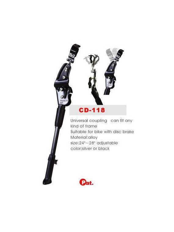 PODPÓRKA 24-28" CD-118 ALU 3D CZARNA O-STAND