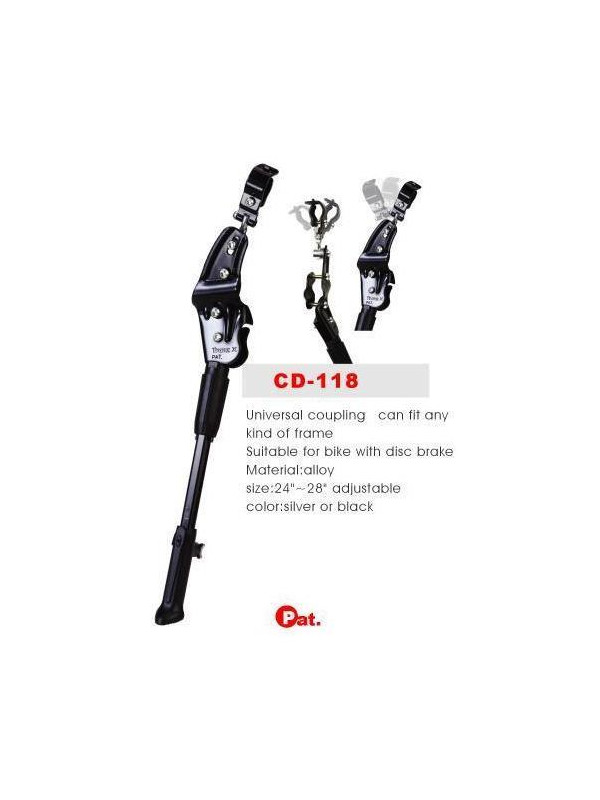 PODPÓRKA 24-28" CD-118 ALU 3D CZARNA O-STAND