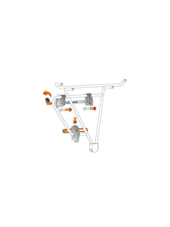 TORBA IBERA PAKRAK PANNIER IB-BA9 15L