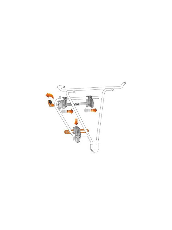 TORBA IBERA PAKRAK PANNIER IB-BA9 15L