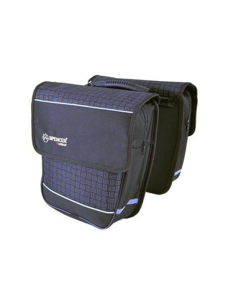 SAKWA 2-KOMOROWA 18 L SPENCER CZARNA+KRATA