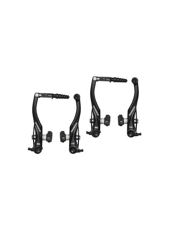 SZCZĘKI H-CA V-BRAKE T4000 ALIVIO NA 2 KOŁA CZARNE