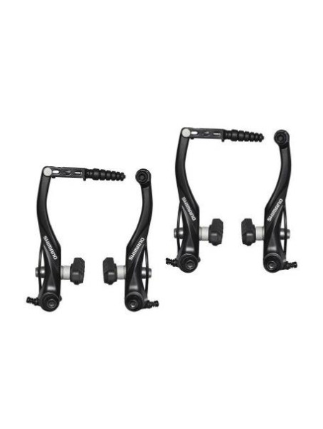 SZCZĘKI H-CA V-BRAKE T4000 ALIVIO NA 2 KOŁA CZARNE