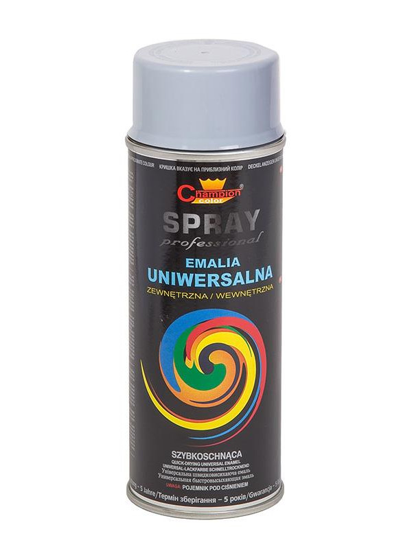 LAKIER SREBRNY CHAMPION 400ML RAL9006