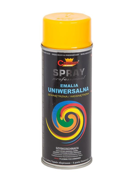 LAKIER ŻÓŁTY CHAMPION 400ML RAL1018