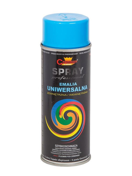 LAKIER CHAMPION BŁĘKITNY 400ML RAL5015