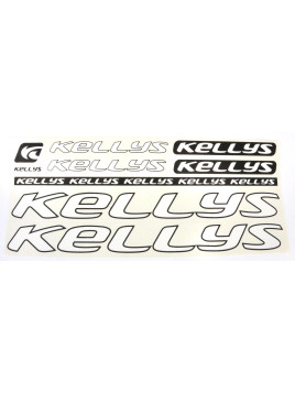 NAKLEJKA KELLYS BIAŁY 5 szt.= kpl