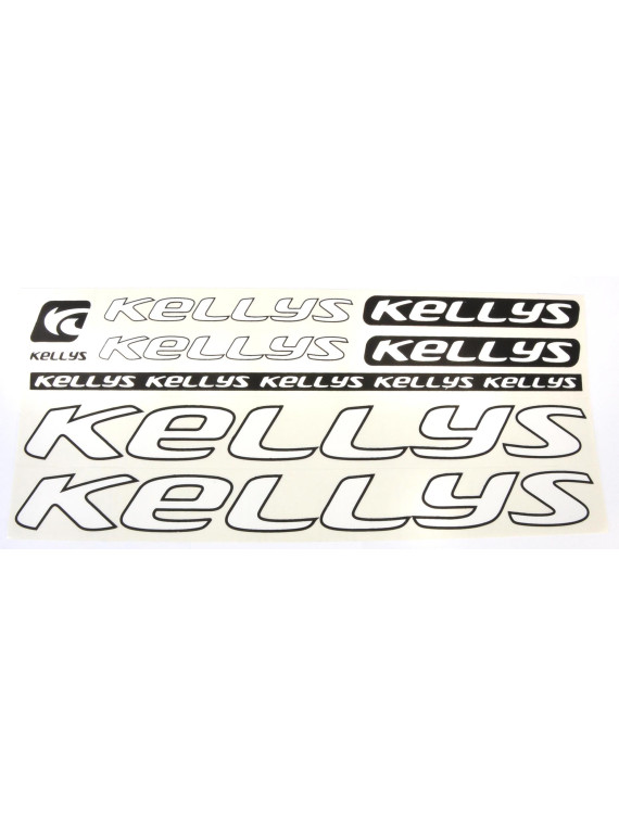 NAKLEJKA KELLYS BIAŁY 5 szt.= kpl