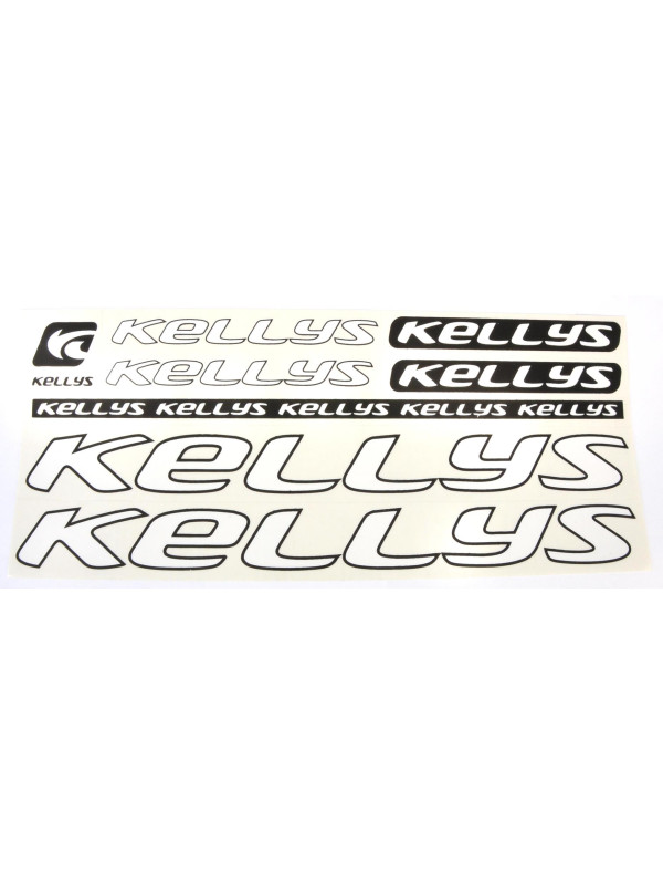 NAKLEJKA KELLYS BIAŁY 5 szt.= kpl