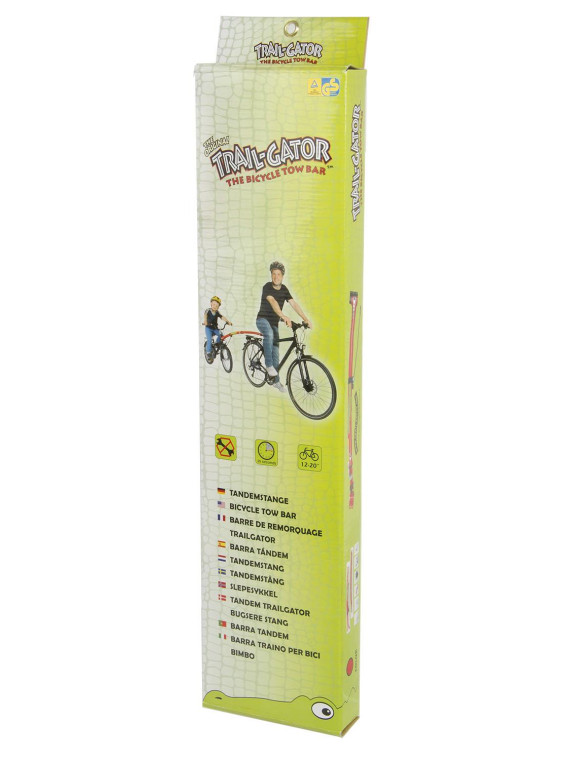 SZTYWNY HOL CZERWONY DO ROWERÓW 12"-20" TRAILGATOR