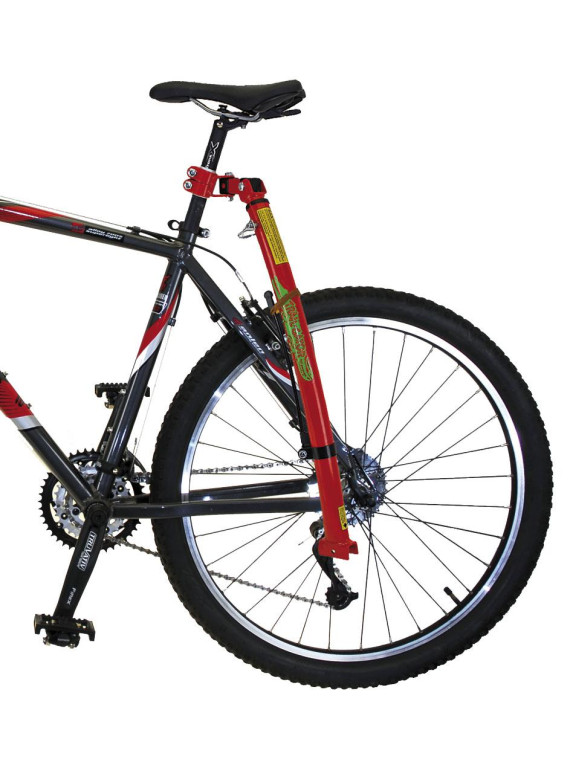 SZTYWNY HOL CZERWONY DO ROWERÓW 12"-20" TRAILGATOR