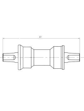 ZESTAW NAPRAWCZY SUPORTU 122,5 MM BSA-ITAL STAL