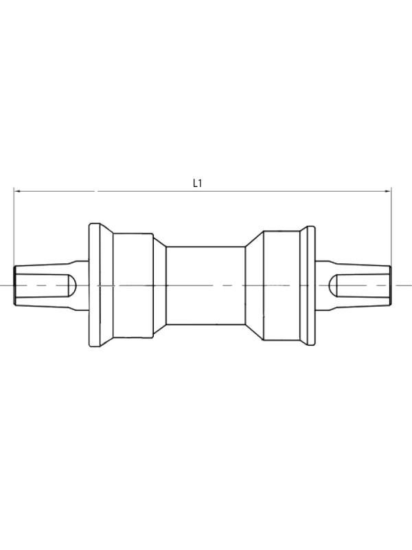 ZESTAW NAPRAWCZY SUPORTU 122,5 MM BSA-ITAL STAL