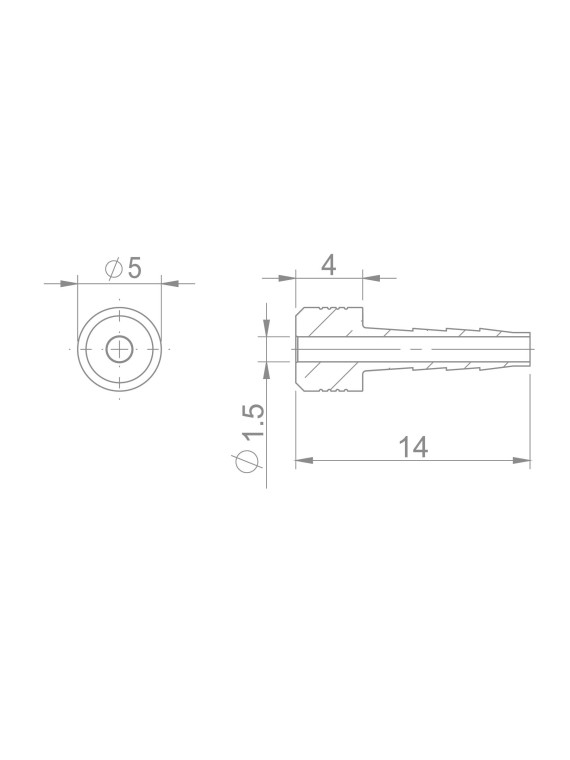 KOŃCÓWKI DO PRZEWODU HYDRAULICZNEGO MAGURA