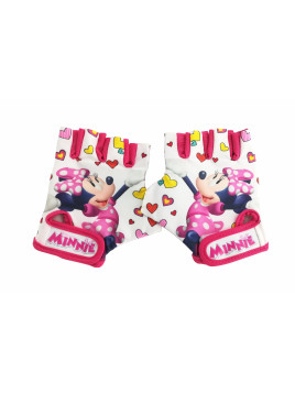 RĘKAWICZKI NA ROWER DISNEY MINNIE HEARTS XS