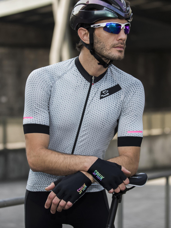 KOSZULKA SPIUK KRÓTKI RĘKAW HELIOS MĘSKA GREY XL