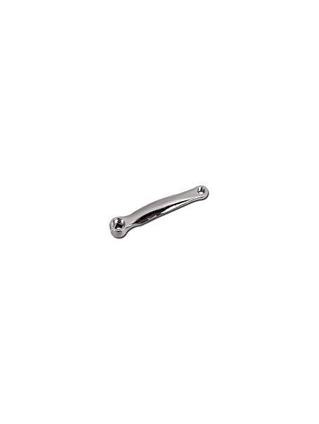 KORBA LEWA KWADRAT SREBRNA ALU 170mm