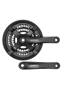 MECH.SH 6/7/8 RZ TY501 48/38/28T CZARNY 170 MM