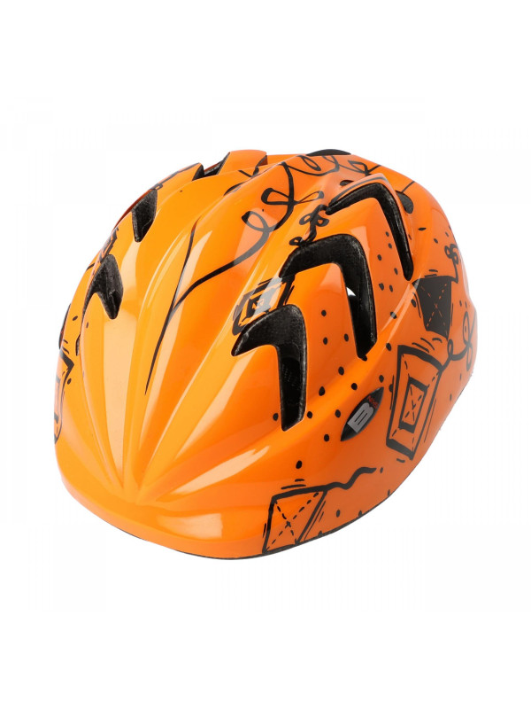 KASK B-SKIN "XS" KIDY PRO KITES 44-48CM POMARAŃCZ