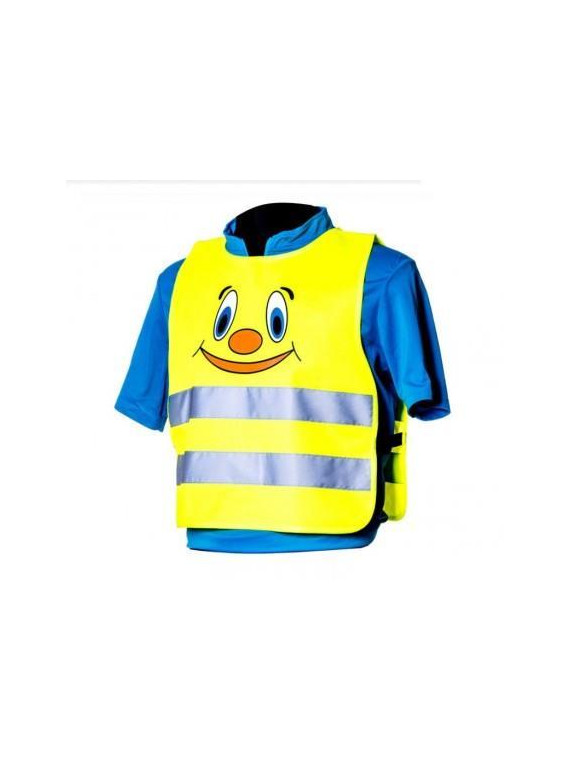 KAMIZELKA ODBLASKOWA DLA DZIECI USMIECH XS